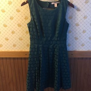 Emerald Green Keyhole Back Dress